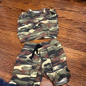Camo Tank & Shorts Set
